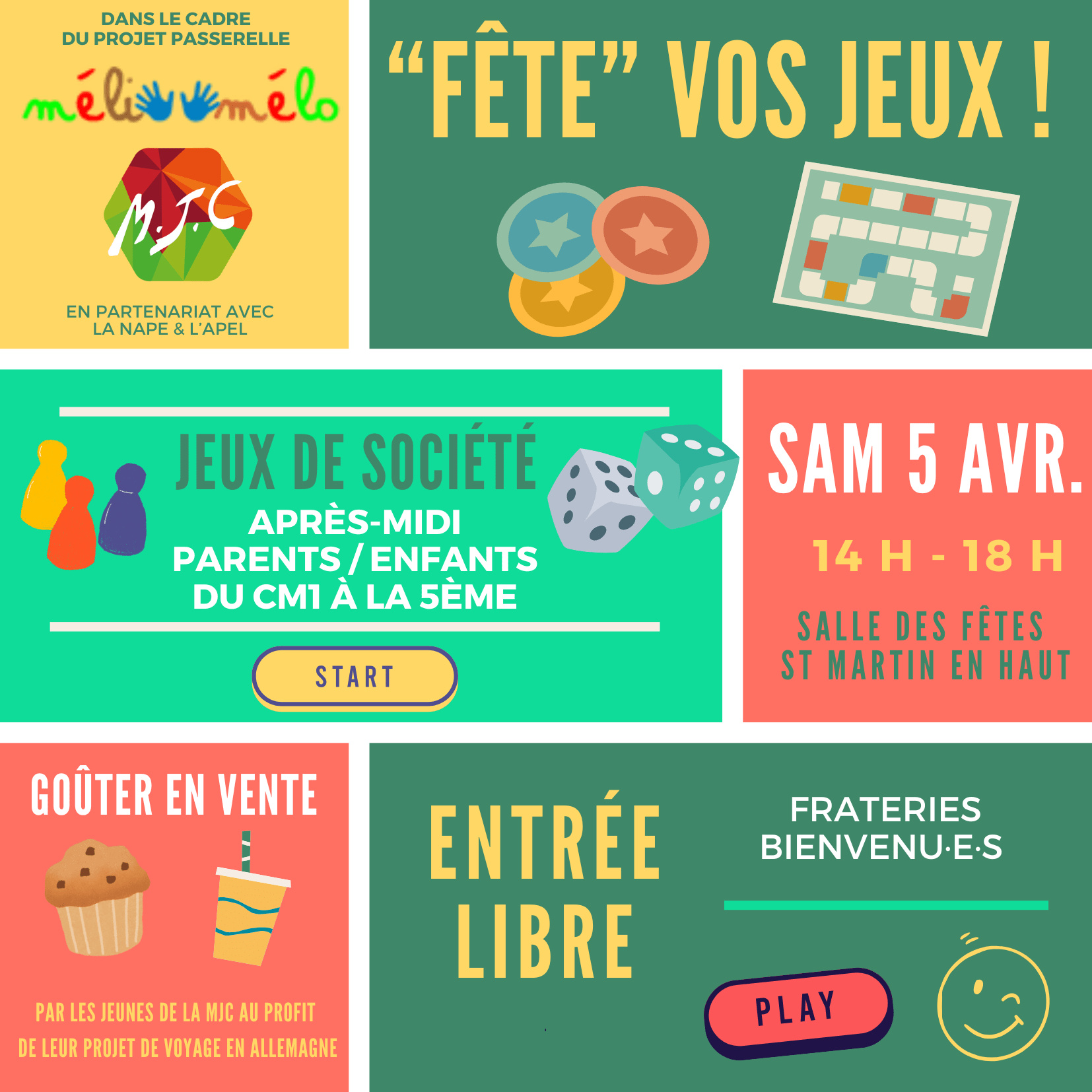 Lire la suite à propos de l’article Fête vos jeux