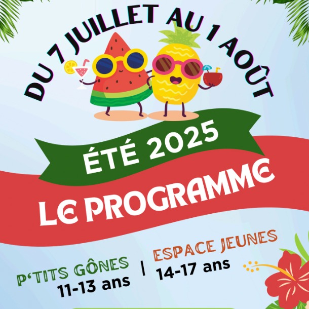 Lire la suite à propos de l’article Programme Pôle jeunesse été 2025