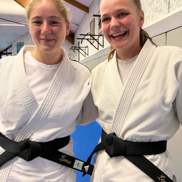 Judo - Luna et Louise décrochent la ceinture noire