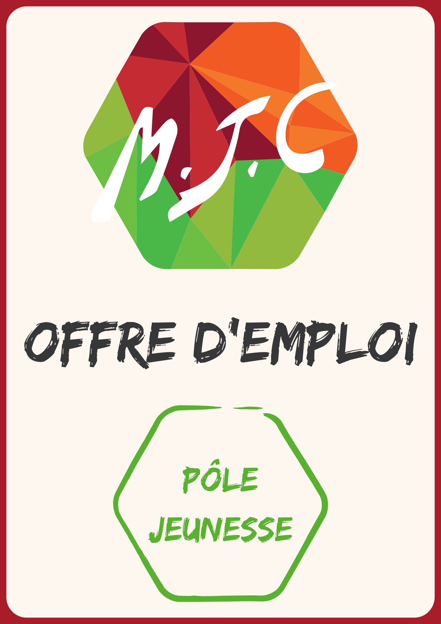 You are currently viewing Offre d’emploi – Animateur.rice / Responsable Pôle Jeunesse