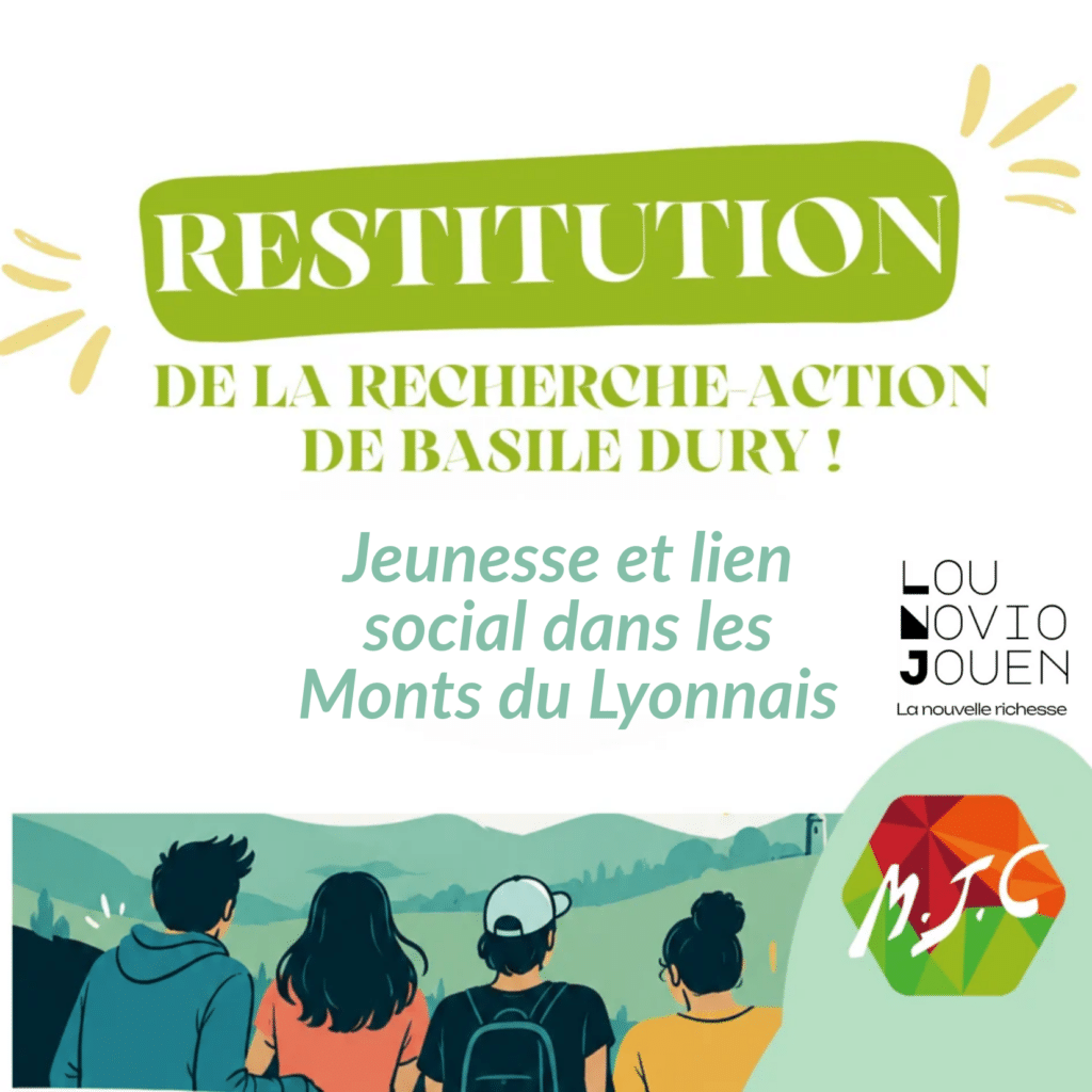 Lire la suite à propos de l’article Jeunesse et lien social dans les Monts du Lyonnais : retour sur la recherche-action